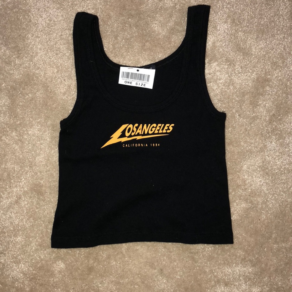 LOS ANGELES BRANDY MELVILLE CROPPED TANK